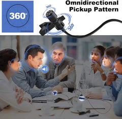 Lavalier Microphone Omnidirectional Condenser 6M Long Cable Lapel Mic for Smartphone Camera Tablet Recording