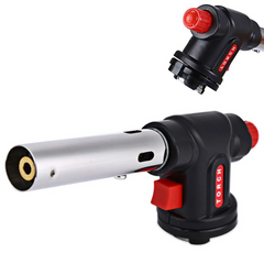 Gas Torch Flame Blowtorch Cooking Soldering Butane AutoIgnition gas-Burner Lighter Heating Welding gas burner flame Flamethrower