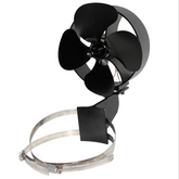 4 Blades Fireplace Fan Thermal Heat Power Stove Fan Wood Burner Fan Heat Power Fan