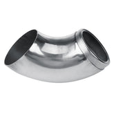 2.5" 63 Mm 90 Degree Bend Elbow Exhaust Pipe Adapter Replacement Parts Stair Handrail