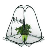 PVC Warm Garden Folding Mini Greenhouse Plants Cover Waterproof Plants Protector 31.20x27.30inch