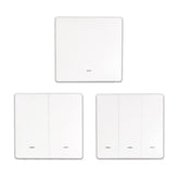 WIFI Smart Mechanical Switch Touch Panel Wall Light Switch APP Remote Control Switch Single Live Wire No Neutral Line Switch Support 433Mhz