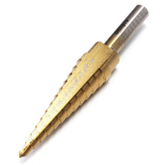 HSS Titanium Pagoda Drill/Ladder Drill 1/4&3/8&1/2 Inch Round Shank Step Drill Bit
