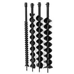40/60/80/100mm Earth Drill Dual Blade Auger Bit Fence Borer For Petrol Post Hole Digger