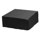 200x200x80cm 210D Polyester Anti-Dust Sofa Barbecue Stove Furniture Waterproof Cover Black/Silver