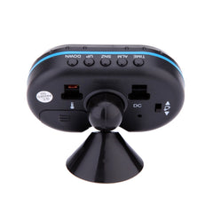 Digital Auto Car Thermometer Voltmeter Voltage Meter Noctilucous Clock Freeze Alert + Batteries
