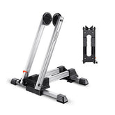 Bike Rack Adjustable Folding Double Pole Universal Repair Stand Holder