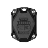 Plastic Key Remote Fob Cover Shell Keypads & Uncut Spare Blade Car Case Replacement for Jeep Wrangler JK 2007-2018