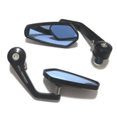 7/8’’ 22mm Motorcycle Bar End Rearview Side Mirror Universal Scooter Pack 1