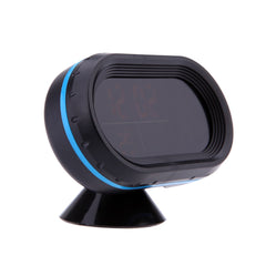 Digital Auto Car Thermometer Voltmeter Voltage Meter Noctilucous Clock Freeze Alert + Batteries