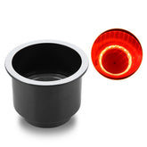 LED Plastic Cup Holder, Light Drink Holder with 14LEDs, for Marine Boat Car Truck RV Yacht,Purple