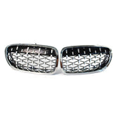 Car Front Grille Kidney Grilles 1 Pair