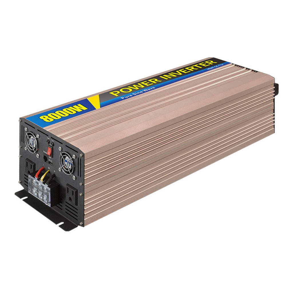 GreenZech DM 8000 Pro | 8000W Continuous 16000W Peak | Pure Copper Coil Industrial Inverter | 12V 24V 48V to 110V 220V