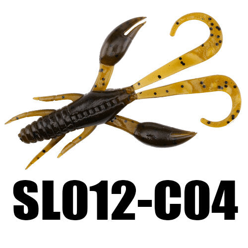 6pcs/bag 6.2g 85mm 3.4in Soft Fishing Lure Soft Shrimp Lure Fishing Bait