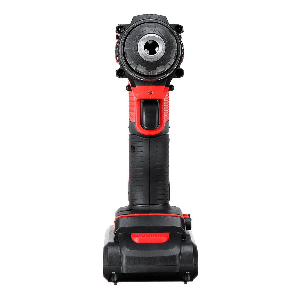 21V 3 In 1 Cordless Drill Power Drill Driver Hammer Combo Kit Double Speed with LED lighting 2Pcs 2.0Ah Battery