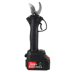 Cordless Rechargeable Electric Pruning Shears Garden Scissor Hedge Trimmer