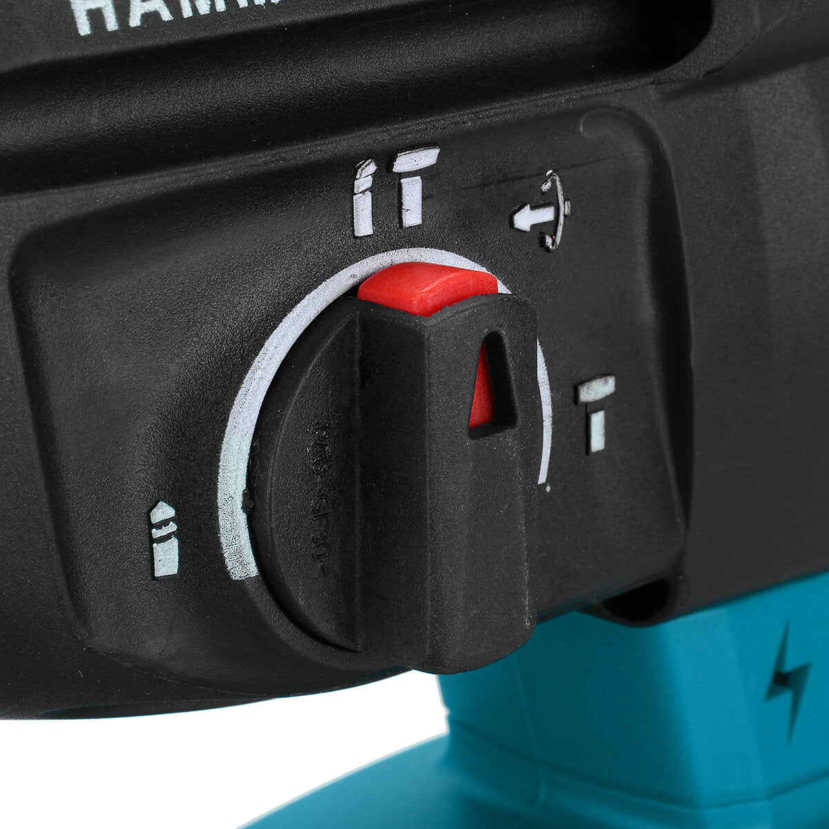 4800bpm Electric Rotary Hammer Drill W/ Rotation Handle Punch Chisel Power Tool For Makita 18V Battery
