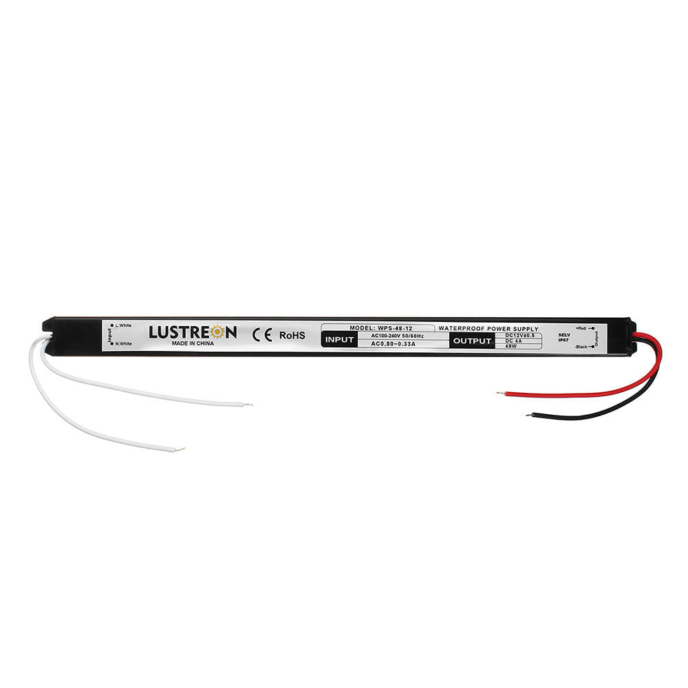 12W 25W 36W 48W 60W AC100-240V to DC12V IP67 LED Driver Power Supply Lighting Transformer