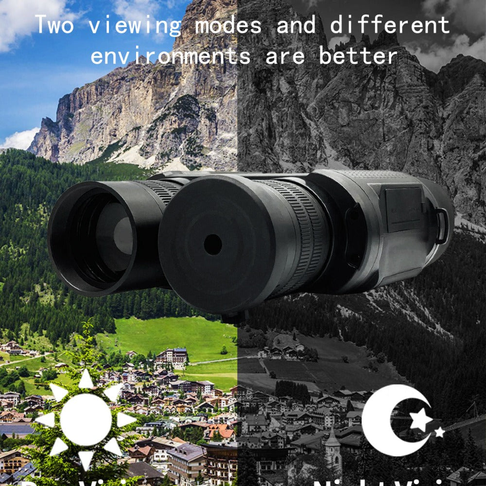 Binocular Infrared 1080P HD IR Night Vision Goggles Hunting Camera Wildlife Observation Security Monitoring
