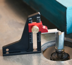 Woodworking Height Gauge - Dual-Scale Precision, Lightweight Aluminum, Depth Measurement, Ergonomic Design, 0-50mm Range