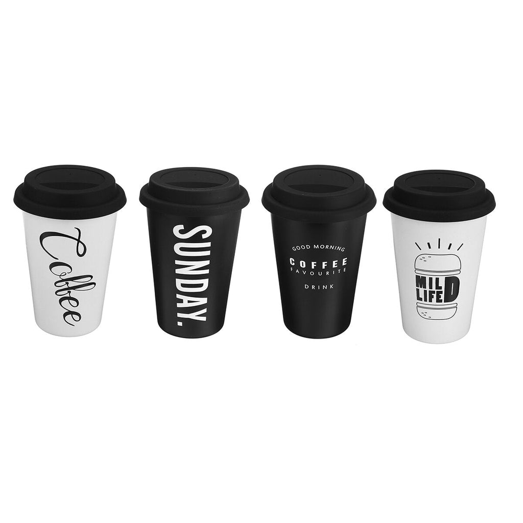 350ML 304 Stainless Steel Coffee Vacuum Insulated Mugs Reusable Eco-friendly Thermos Bottle