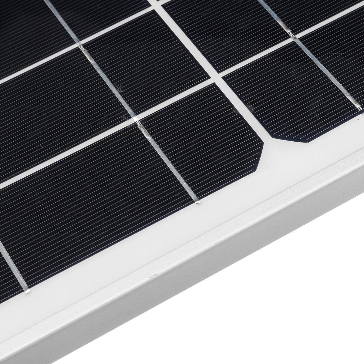 18V 40W Monocrystalline Silicon Aluminum Frame Solar Panel+Solar Controller+Cables Kit