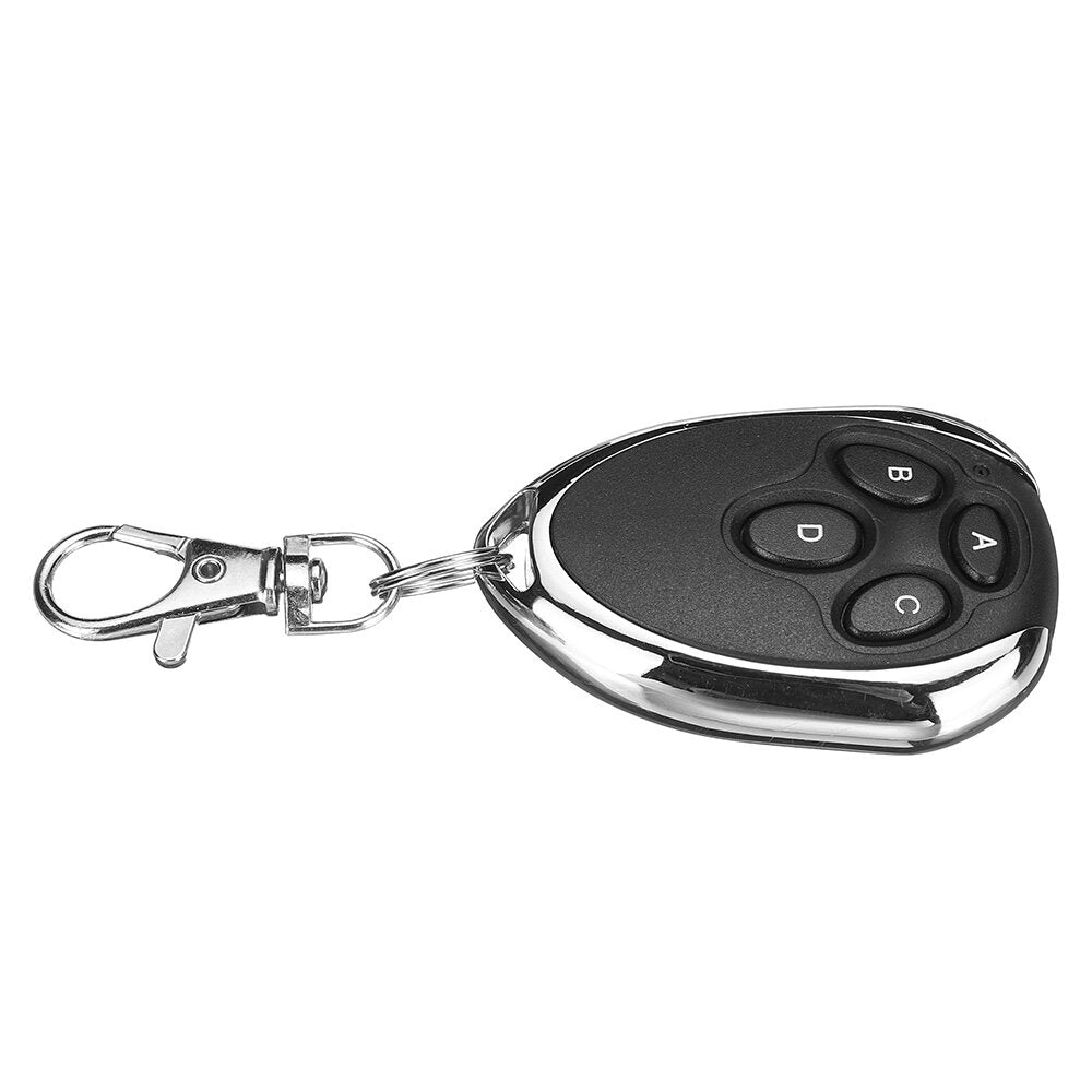 2CH 433M Secure Remote Keyless Entry Controller Rolling Code Keeloq HCS301 Remote Control Keyfob Transmitter