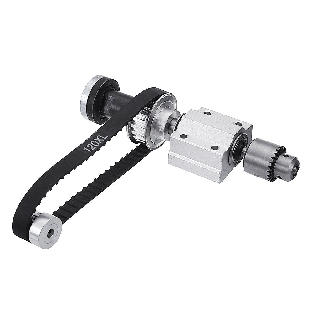 No Power Spindle Assembly Small Lathe Accessories Trimming Belt JTO/B10/B12/B16 Drill Chuck Set