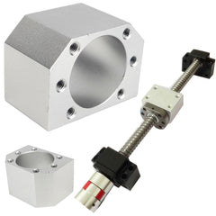 CNC RM2505 RM2510 Ball Screw Flange Nut Seat Ball Nut Housing Bracket Mount