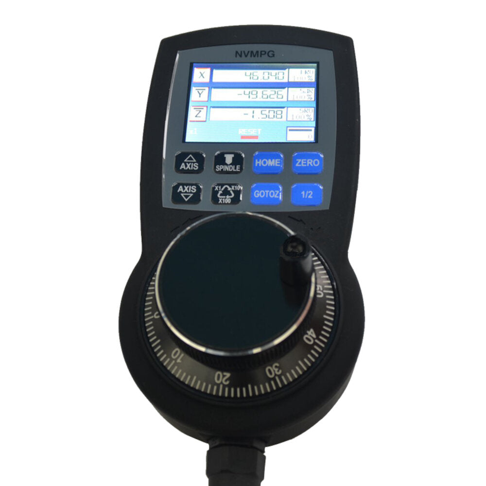 6 Axis CNC Handwheel MACH3 Manual Pulse Generator with LCD Display Handwheel
