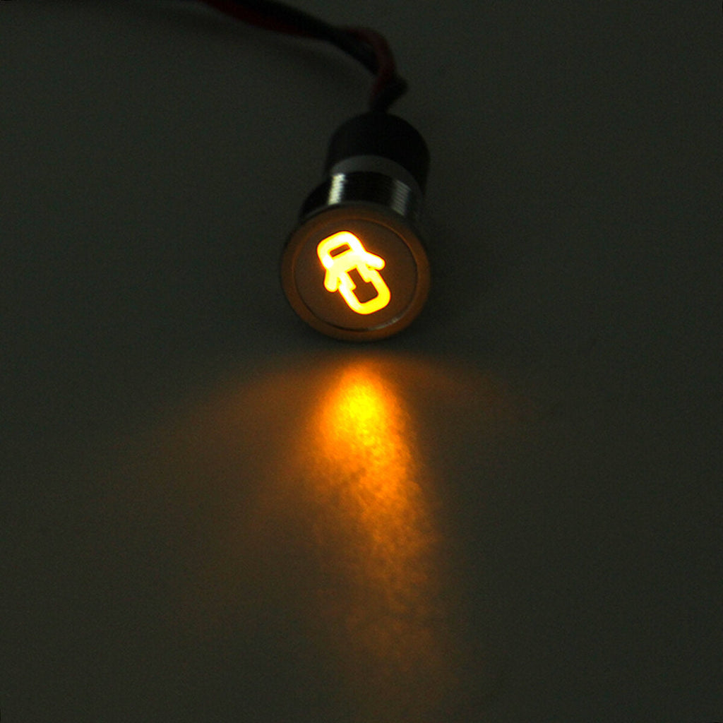 12V 16mm LED Dash Panel Warning Pilot Light Indicator