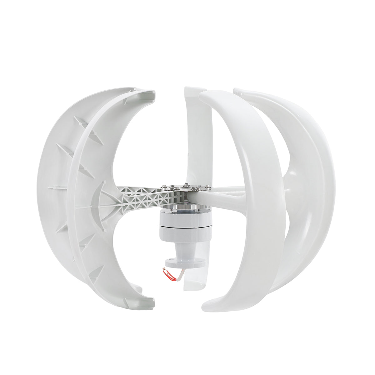 5 Blades Wind Turbine Generator 12V 24V 300W Permanent Magnet with Charge Controller High Energy Utilization Reliable Operation