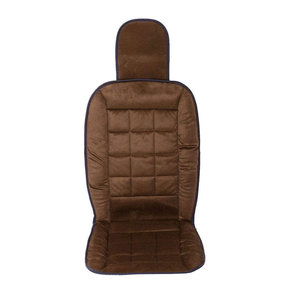 Head Cap Style Front Car Plush Seat Cushion Comfortable Cover Pad Universal