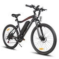 Electric Bike 36V 13AH 500W Motor Recommended Top Speed 25KM/H 26 Inches Tire Electric Bike 40-80km Mileage Max Load 150Kg EU DIRECT