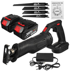 388VF Brushless Electric Reciprocating Saw Adjustable Three Orientations Modes Cutting Saw Portable Cordless Power Tools