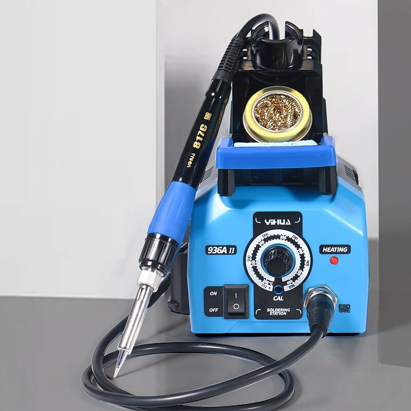 220-240V Anti-static Soldering Station High Power Desoldering Station Adjustable Temperature Soldering Iron