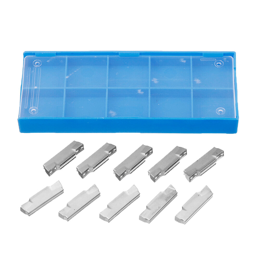 10pcs Carbide Insert Aluminum Cutter For MGEHR Turning Tool Holder