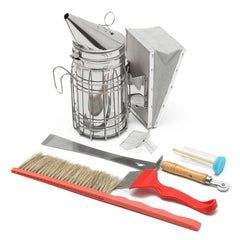 8PCS Equipment Smoker Brush Uncapping Fork Queen Catcher Comb Tool Beekeeping