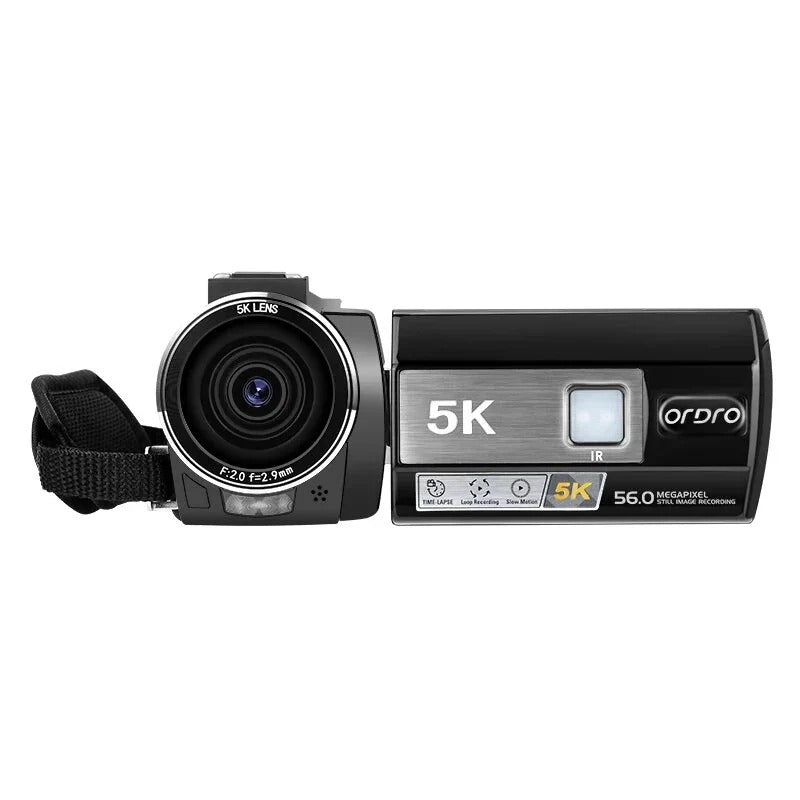 5K 56MP 18X Digital Zoom Video Camcorder Wireless WiFi Camera Infrared Night Vision Anti-shake Camaras for Recording Vlog