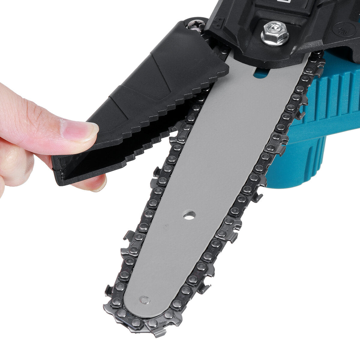 6 Inch Electric Chain Saw Portable One-Hand Saw Wood Cutter For Makita 18V Battery