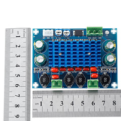 High-power Digital Power Amplifier Board TPA3116D2 Chassis Dedicated to Plug-in 5-28V Output 120W