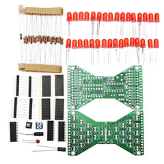 DIY Electronic Hourglass Kit Soldering Practice Spare Parts Module