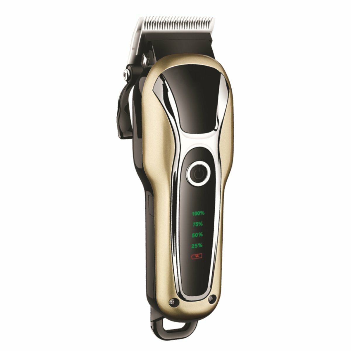 LCD Display Electric Hair Clipper High Power Detachable Head Cutting Comb