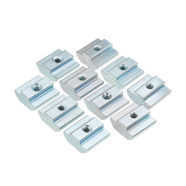 20pcs M4 T Sliding Nut Carbon Steel T Sliding Nut for 4040 Aluminum Profile
