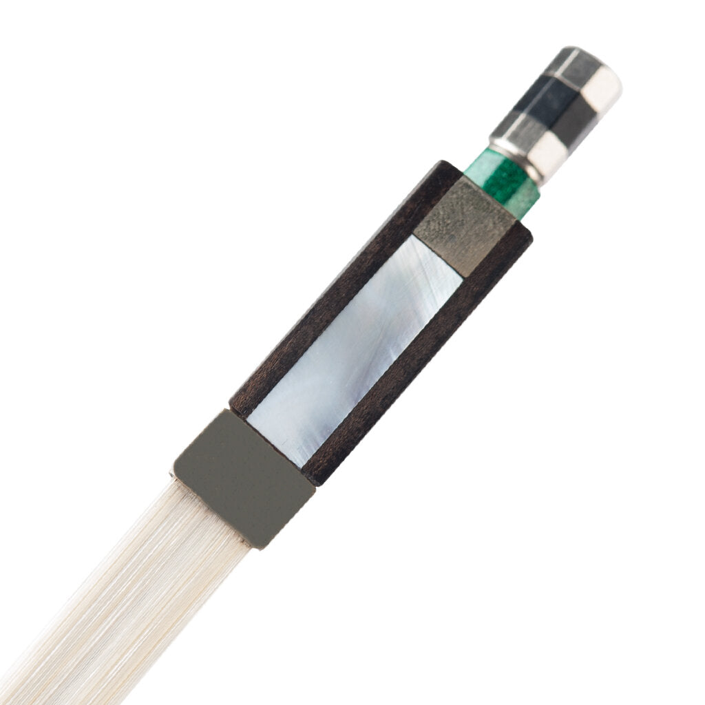4/4 Carbon Fiber Violin/Fiddle Bow Carbon Fiber Stick Silver Wire Winding And Sheepskin Grip Ebony Durable Use