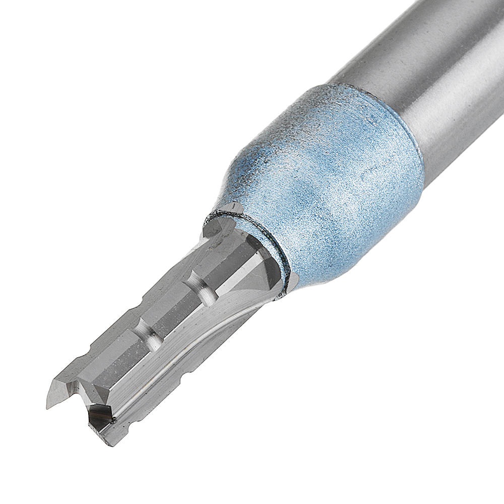 3 Flute Straight Cutter 1/2 Three-blade Woodworking Trimming Engraving Slotting Milling Cutter