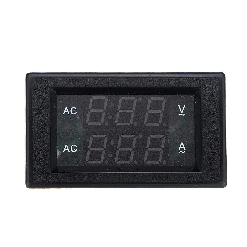 AC Three-phase 500V 100A LED Dual Display AC Voltmeter Current Meter Digital Display