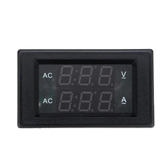 AC Three-phase 500V 100A LED Dual Display AC Voltmeter Current Meter Digital Display