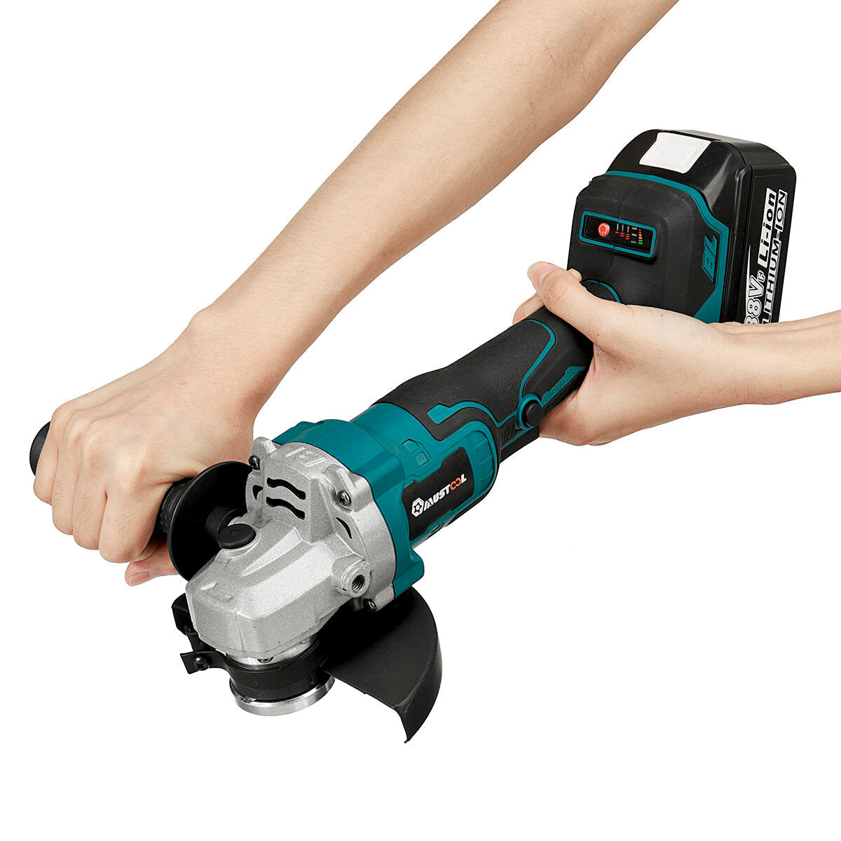 Rubber + ABS + Steel 388VF 1600W 125mm Makiita Blue Brushless Electric Polisher