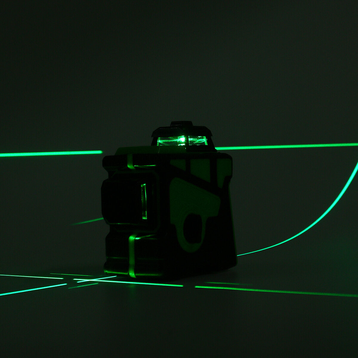 3D 12 Line Green Light Laser Level Digital Self Leveling 360 Rotary Measure